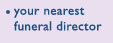 Find your nearest funeral director - button